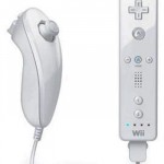 A wiimote with a nunchuck connected to it. I have no idea what to use it for.